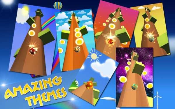 Rolling Ball Blast: Rolling Ball In Sky Scrolling screenshot 3