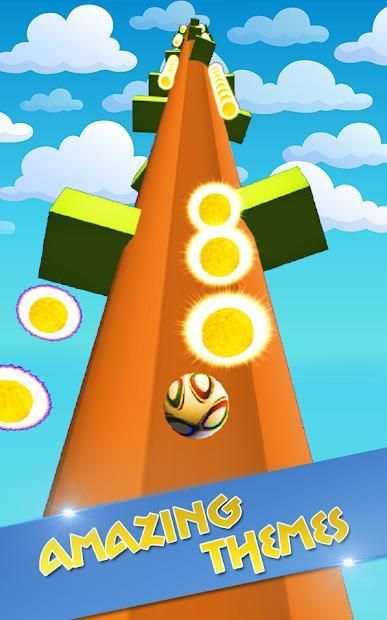 Rolling Ball Blast: Rolling Ball In Sky Scrolling screenshot 5