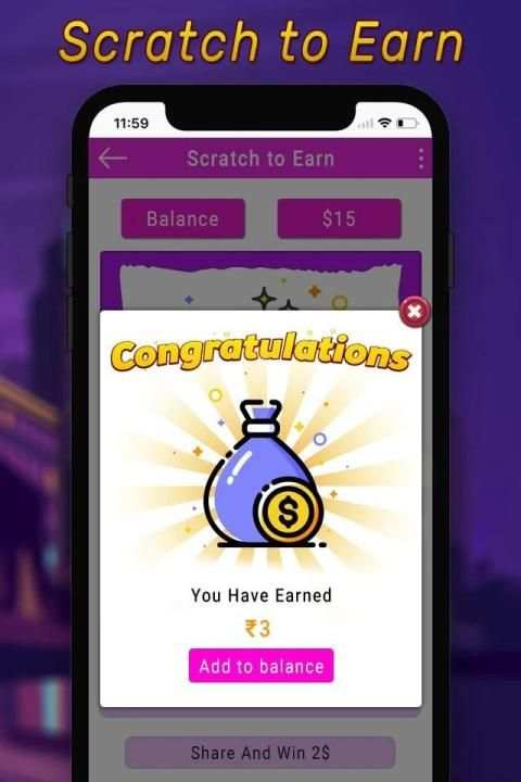 Scratch Cash screenshot 1