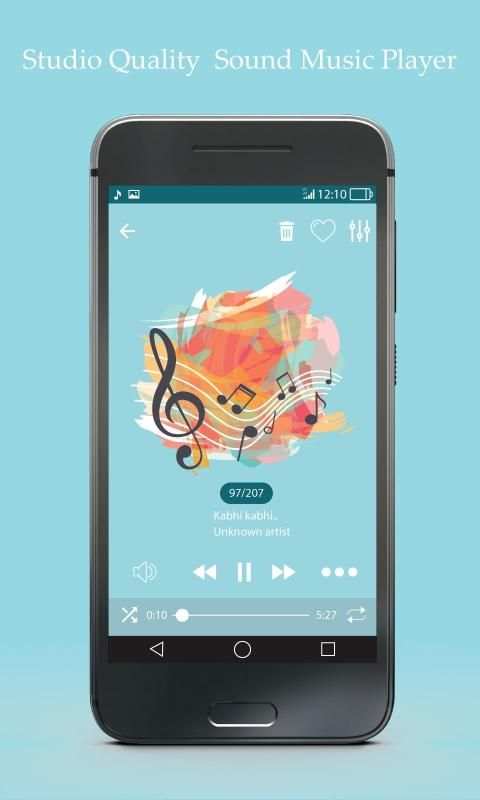 Mp3 Music Player - Audio Player स्क्रीनशॉट 8