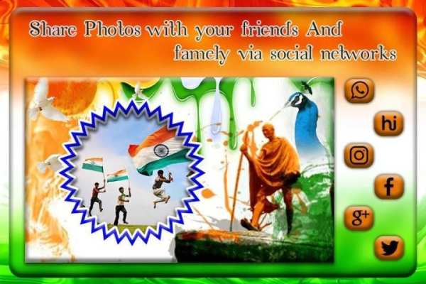 Republic Day Photo Frame : Photo Editor स्क्रीनशॉट 12