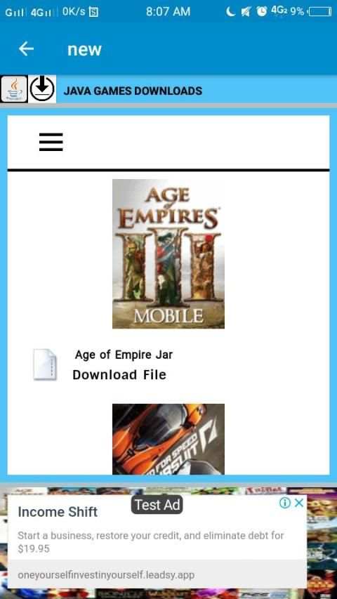 J2ME GAME FREE DOWNLOAD screenshot 2