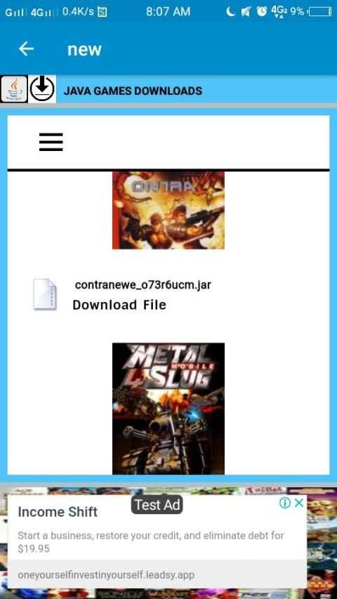 J2ME GAME FREE DOWNLOAD स्क्रीनशॉट 3