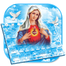 Blessed Mother Mary Keyboard Theme✝️ आइकन