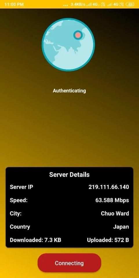 Gold VPN Network / Free VIP IP /Free proxy Network स्क्रीनशॉट 3