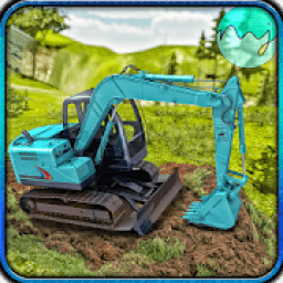 Sand Excavator Crane - City Expansion Simulator आइकन