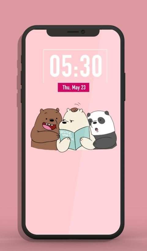Cute bear wallpaper offline screenshot 3