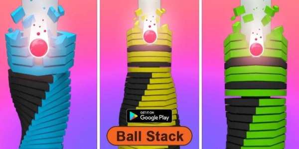Ball stack fall - stack twist hit screenshot 1
