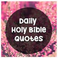 Daily Holy Bible Quotes