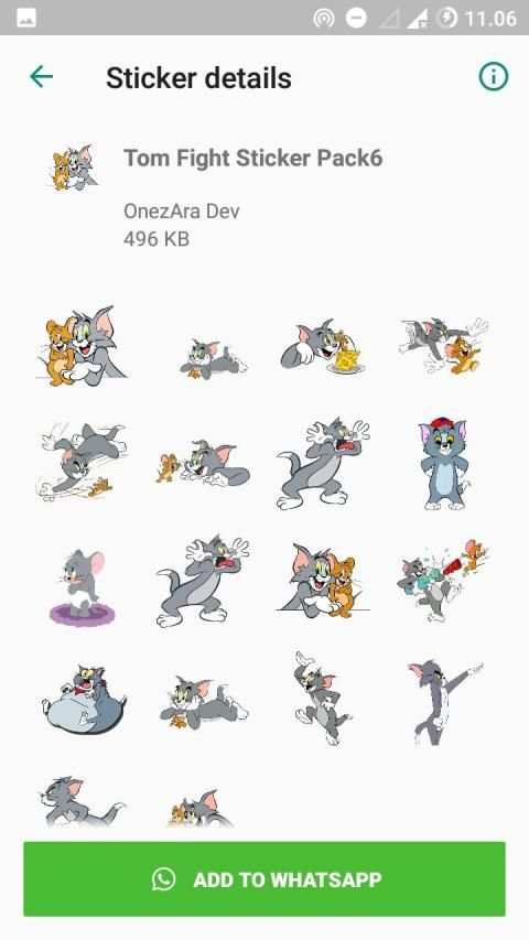Tom Jerry Stickers 2019 screenshot 5