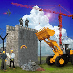 Wall Construction Simulator Border Security icon