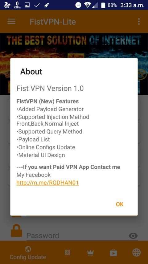 FistVPN-Lite screenshot 2