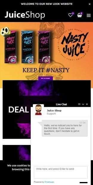 Juice Shop® | Vape Superstore UK screenshot 2