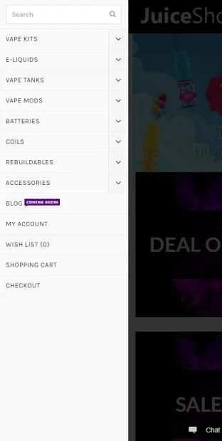 Juice Shop® | Vape Superstore UK screenshot 1