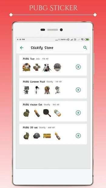 Pubg Whatsu Sticker : All Pubg Stickers Collection screenshot 2