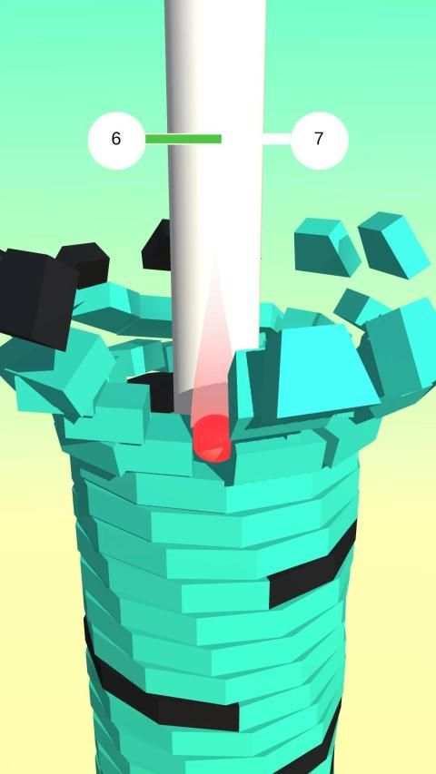 Stack Falling Ball स्क्रीनशॉट 5