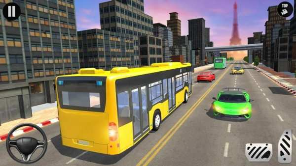 Tourist City Coach Bus Driving Simulator screenshot 3