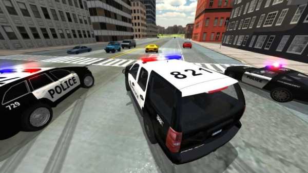 Cop Car Police Chase Driving स्क्रीनशॉट 10
