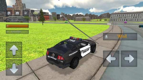 Cop Car Police Chase Driving स्क्रीनशॉट 3
