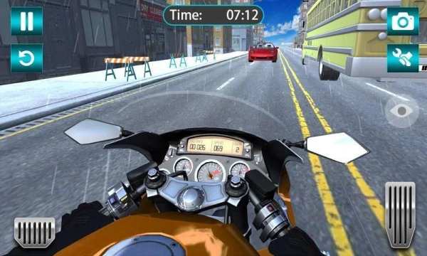 Highway Traffic Rider -Bike Racing 2019 screenshot 2