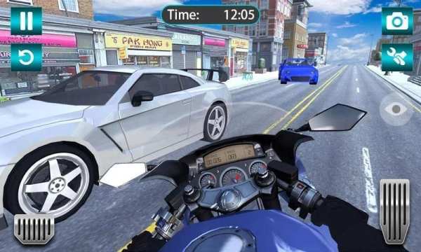 Highway Traffic Rider -Bike Racing 2019 screenshot 1