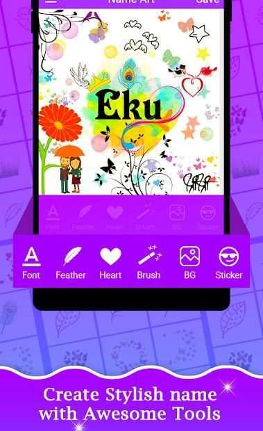Name Art Photo Editor screenshot 1