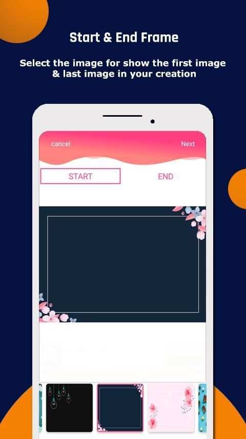 VidArt Video Maker - Slideshow maker & VideoEditor स्क्रीनशॉट 3