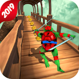 ikon Temple Escape Ninja Turtle Run 3D