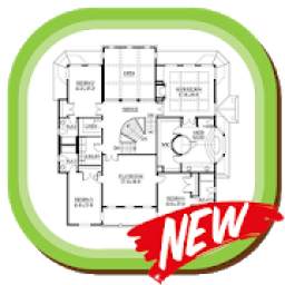 House Floor Plan Map Design