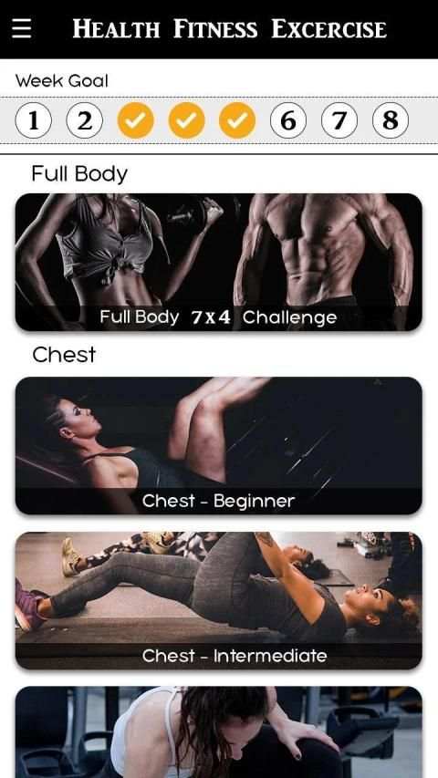 Health Fitness Excercise screenshot 2