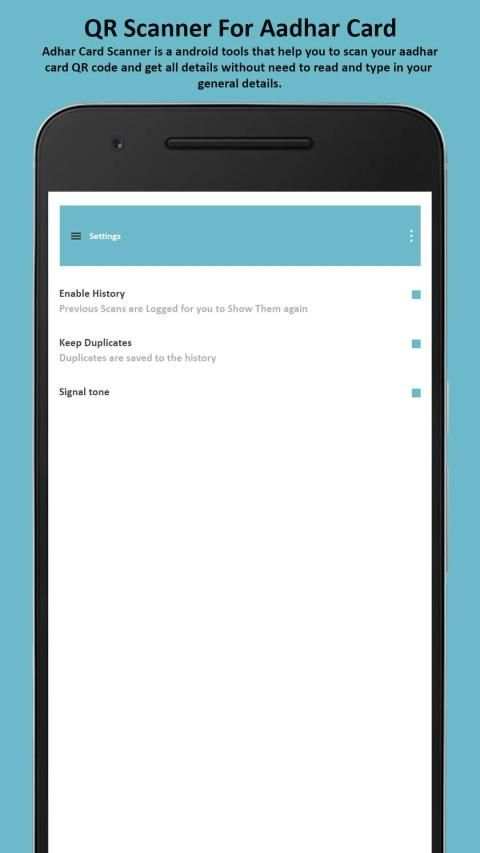 Fast Adhar Card Scanner - QR Scanner Adhar Card screenshot 2