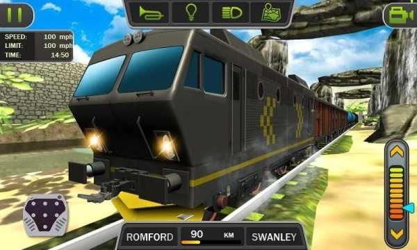 Train Driving Simulator 2019 - Free Train Games स्क्रीनशॉट 1