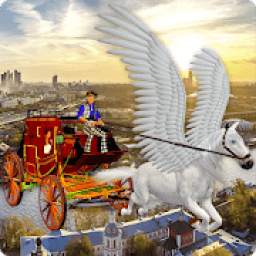 Flying Horse Taxi City Transport