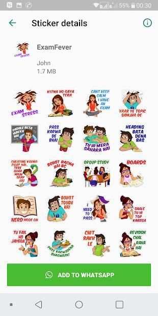 Hike Stickers For WhatsApp स्क्रीनशॉट 1