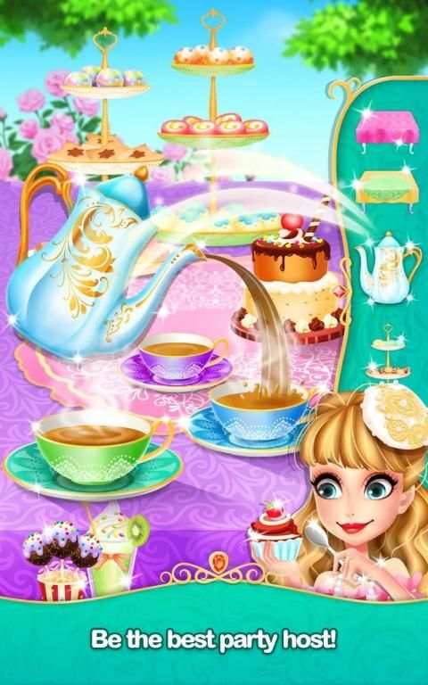 Princess Tea Party Salon screenshot 1