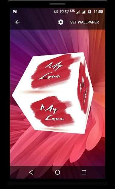 My Name Live Wallpaper 3D स्क्रीनशॉट 2