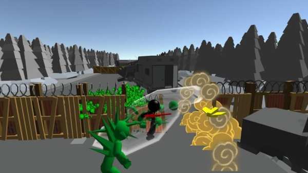 Stickman Killing Zombie 3D स्क्रीनशॉट 2