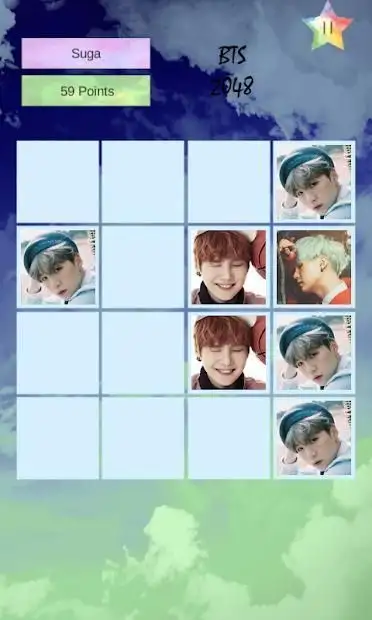 * BTS Bangtan 2048 Puzzle screenshot 2