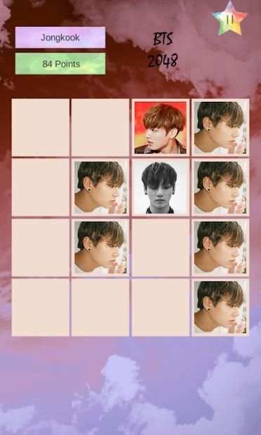 * BTS Bangtan 2048 Puzzle screenshot 1