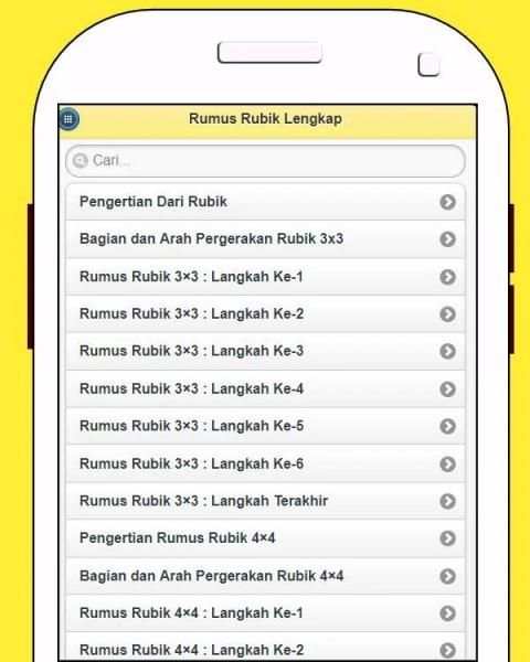 Rumus Rubik Lengkap Terbaru скриншот 4