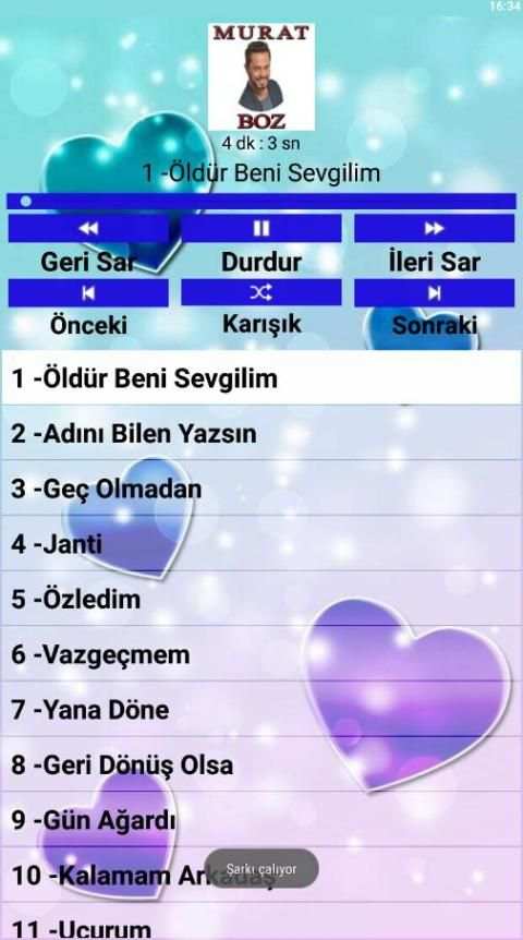 Murat BOZ Şarkıları(İnternetsiz 40 Şarkı) screenshot 3
