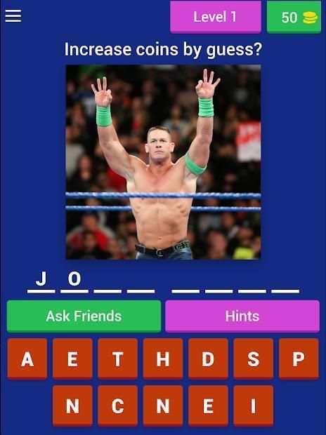 Guess WWE Superstar 2 स्क्रीनशॉट 2