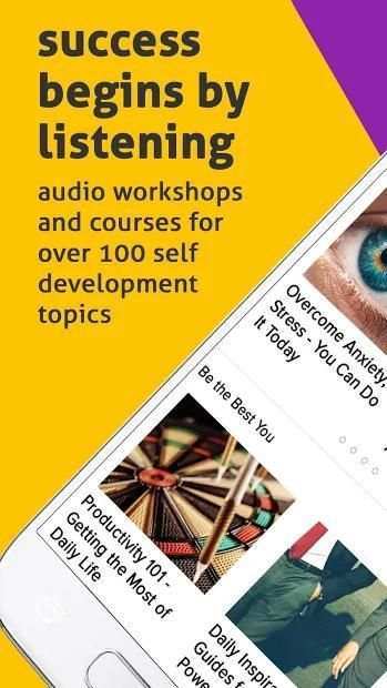 Audiojoy Life Success Programs & Wellness Courses स्क्रीनशॉट 1