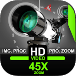 Telescope 45x Zoom Camera (Photo and Video) icon