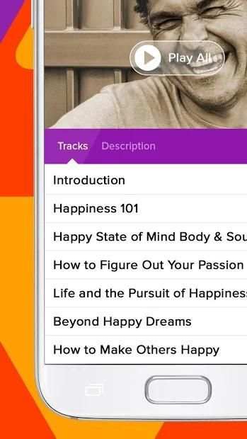 Audiojoy Life Success Programs & Wellness Courses स्क्रीनशॉट 3