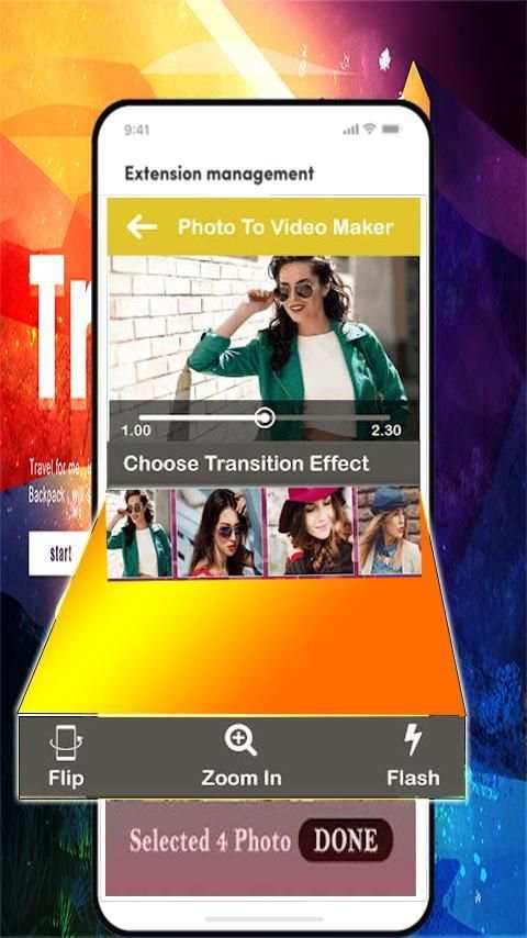 star vlog video Editor For Android : Video Magic screenshot 2