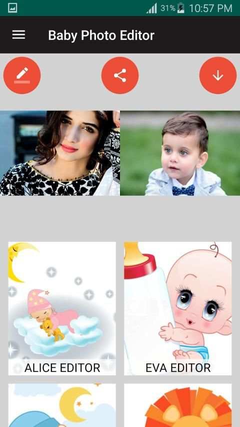Baby Photo Editor Lab - Free Photo Editor Pro screenshot 1