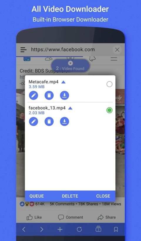 Downloader - All File Downloader स्क्रीनशॉट 3