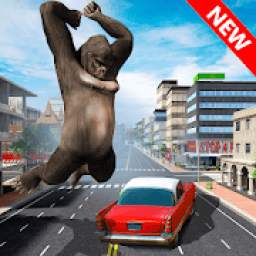 Angry Gorilla Rampage : Mad King Kong City Smasher