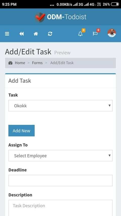 ODM-Todoist स्क्रीनशॉट 6